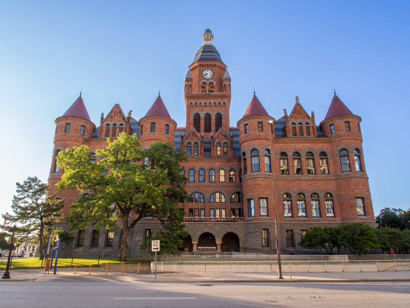 OLD RED COURTHOUSE: A beautiful  and meticulous restoration of the historic 1892 courthouse. 